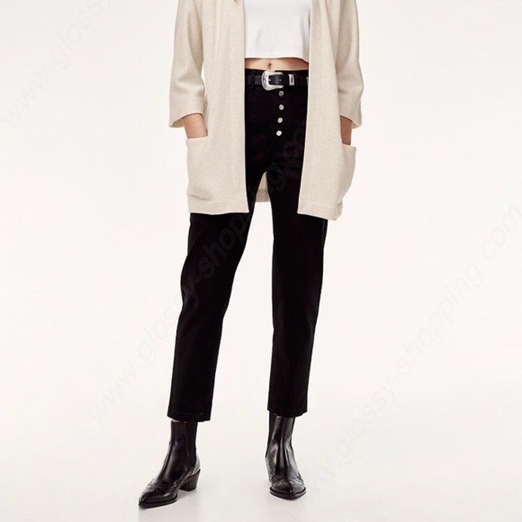 Wilfred Black Straight Leg Pants - Picture 2 of 14